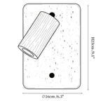 Travertine Spot Wall Sconce