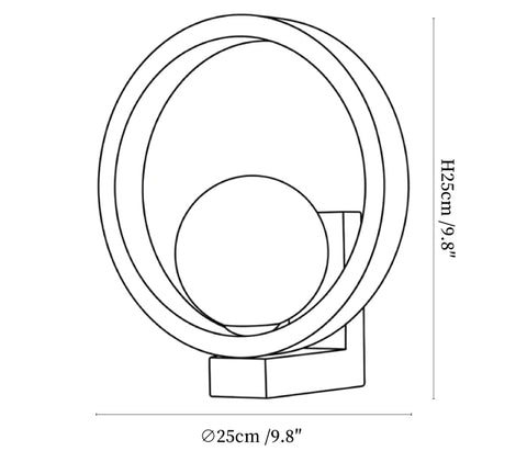 Travira Orbit Wall Light