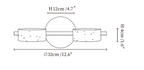 Traviso Beam Vanity Light