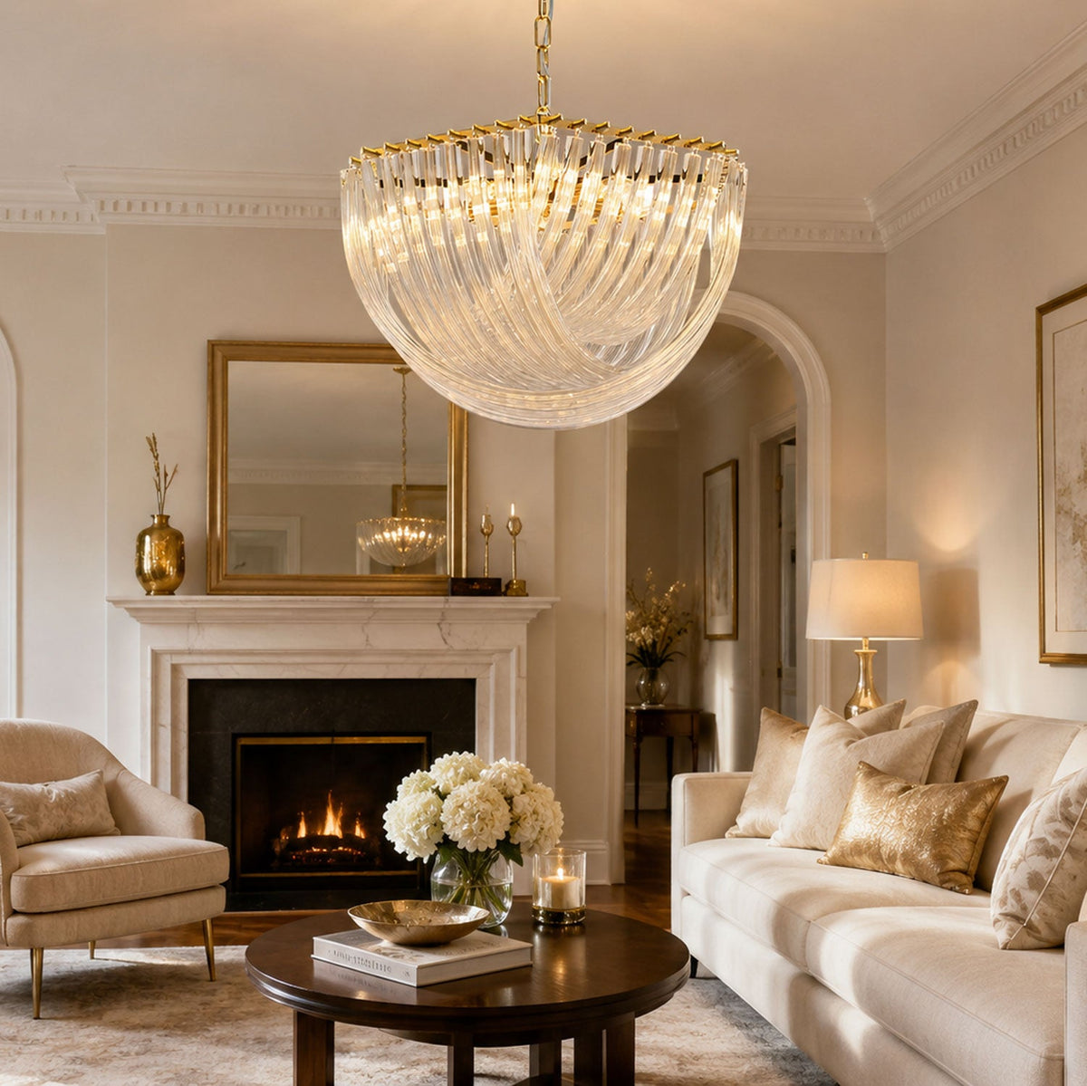Trevi Glass Chandelier