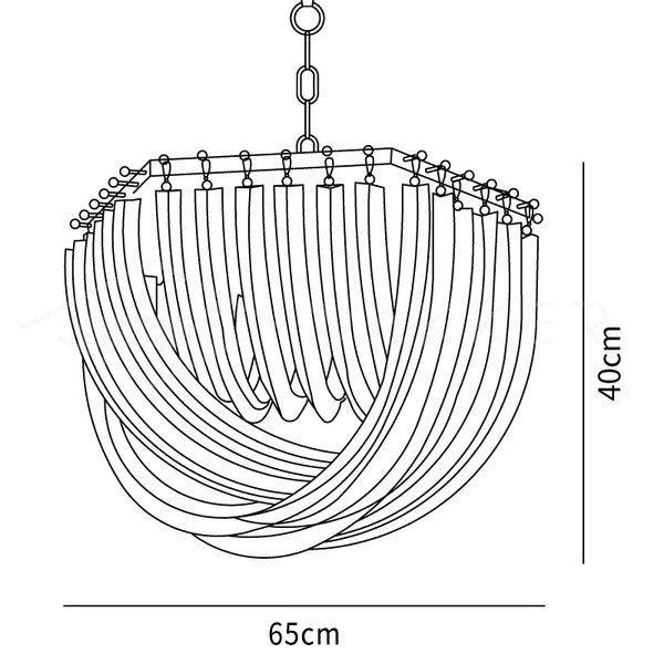 Trevi Glass Chandelier