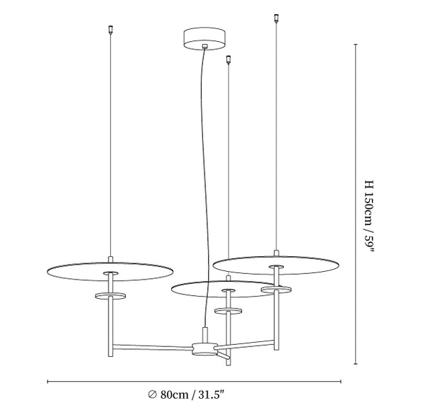 Trezzero Chandelier