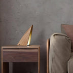 Triangular Built-in Battery Table Lamp