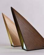 Triangular Built-in Battery Table Lamp