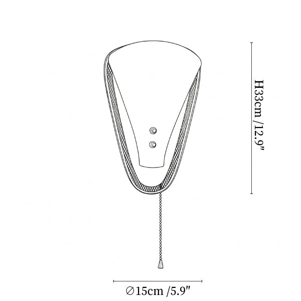 Triangular Wall Lamp