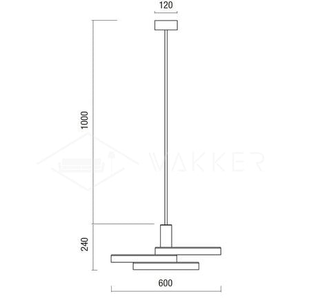 Triac Pendant Light