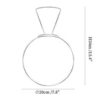 Trilo Globe Ceiling Light