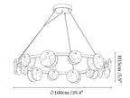 Trinidad Alabaster Chandelier