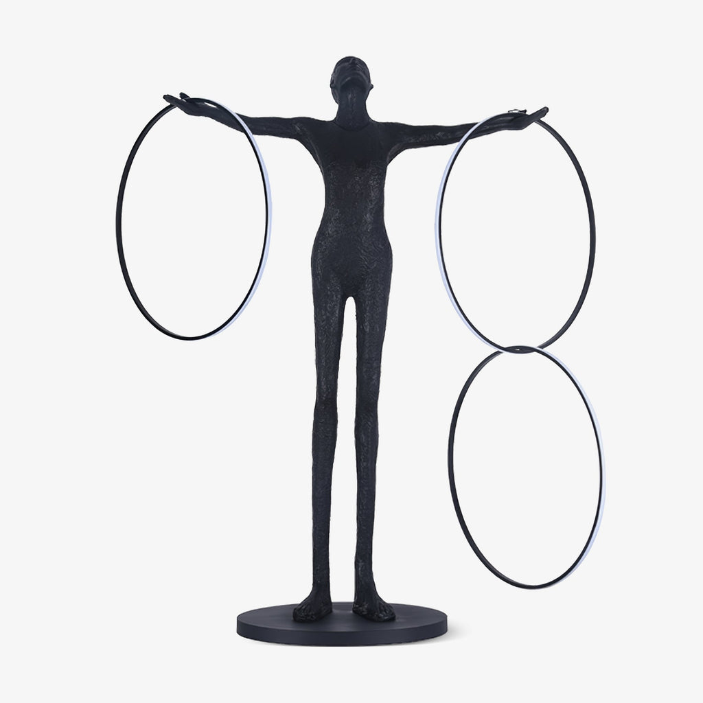 Trinity Life Sculpture Floor Lamp