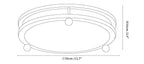 Trio Memphis Ceiling Light