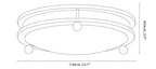 Trio Memphis Ceiling Light