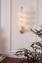 Triple Alabaster Wall Sconce