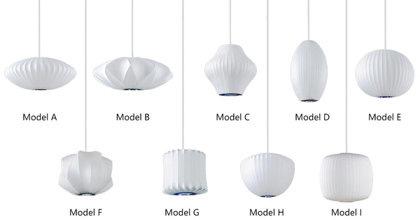 Triple Pear Bubble Pendant Lamp