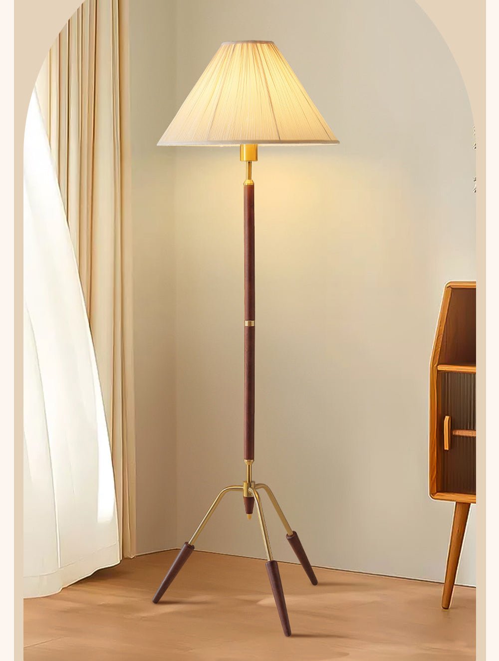 Tripod Base Floor Lamp