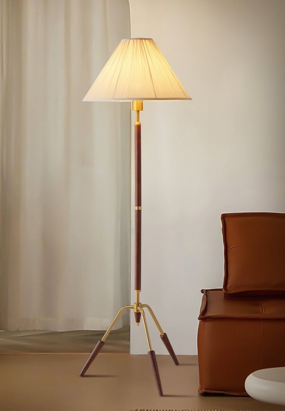 Tripod Base Floor Lamp