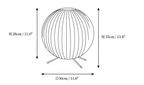 Tripod Bubble Table Lamp