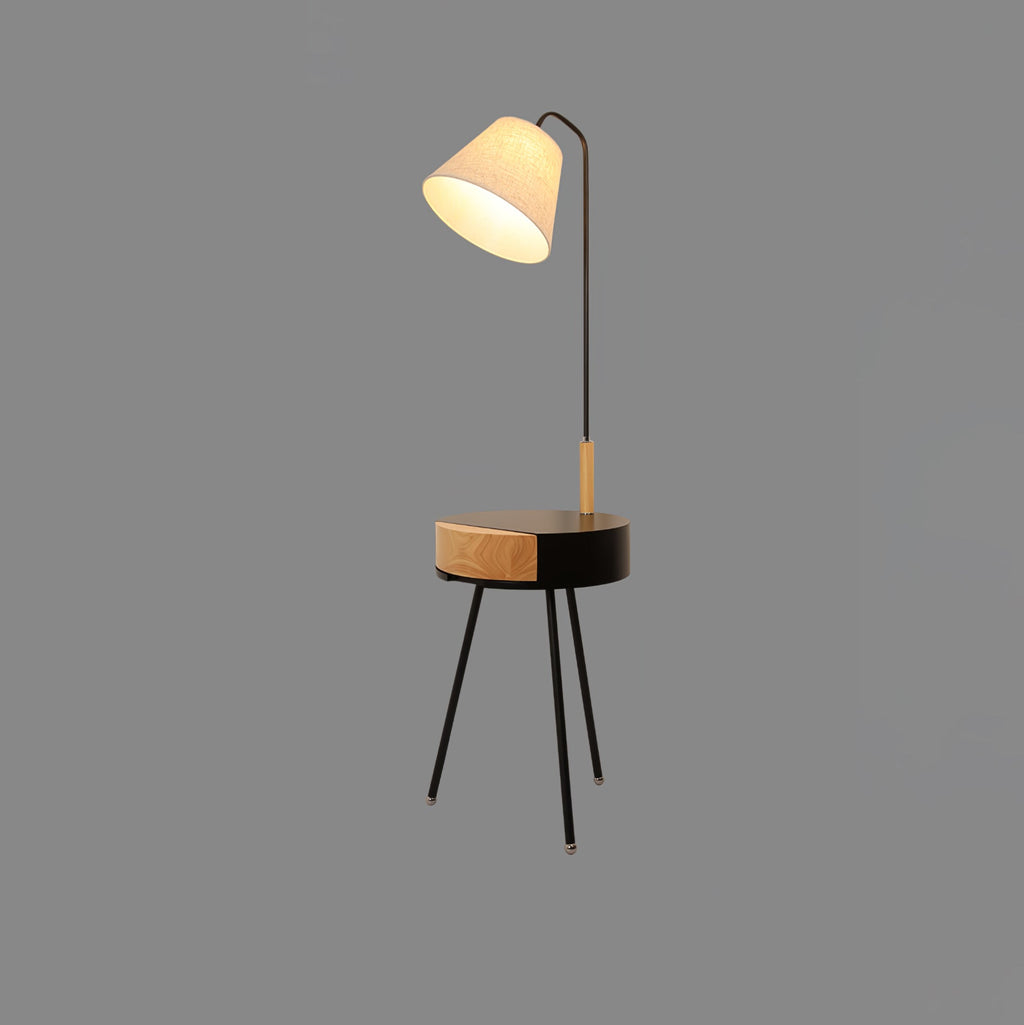 Tripod Fabric Floor Lamp