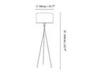 Tripod Grace Floor Lamp