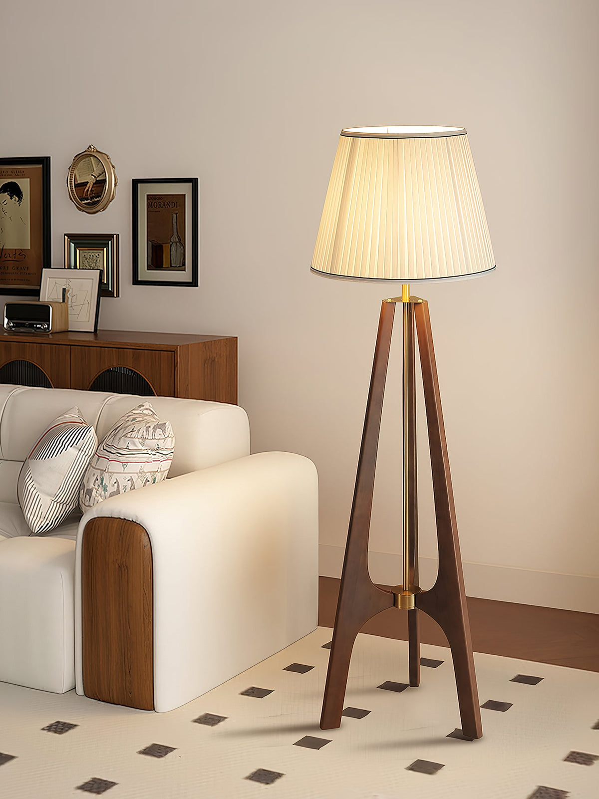 Trivelle Tripod Floor Lamp