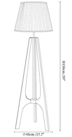Trivelle Tripod Floor Lamp