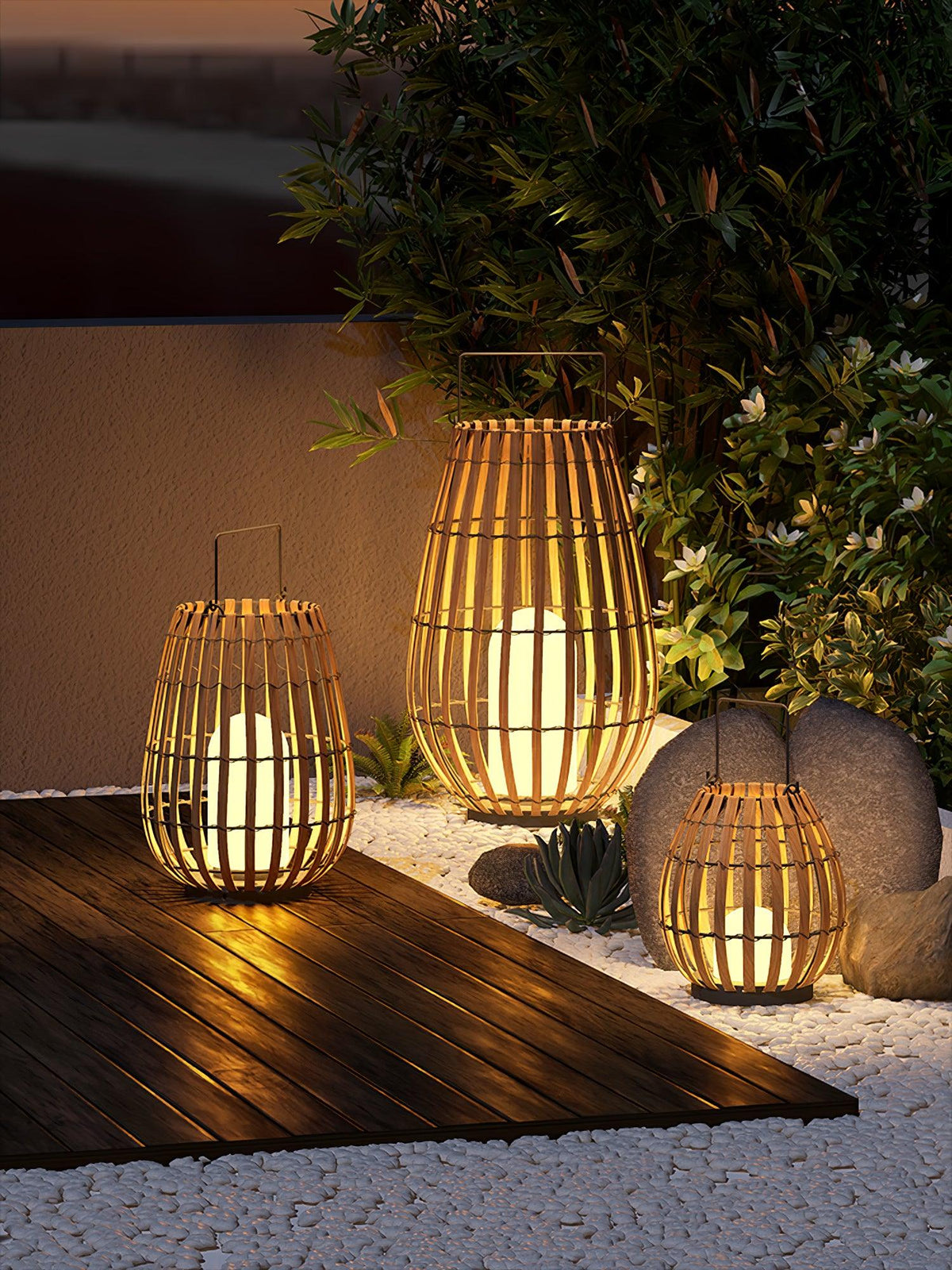 Tropic Braid Lantern Outdoor Lamp