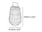 Tropic Braid Lantern Outdoor Lamp
