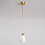 Trumpet Ceramic Pendant Light