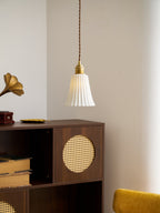 Trumpet Ceramic Pendant Light