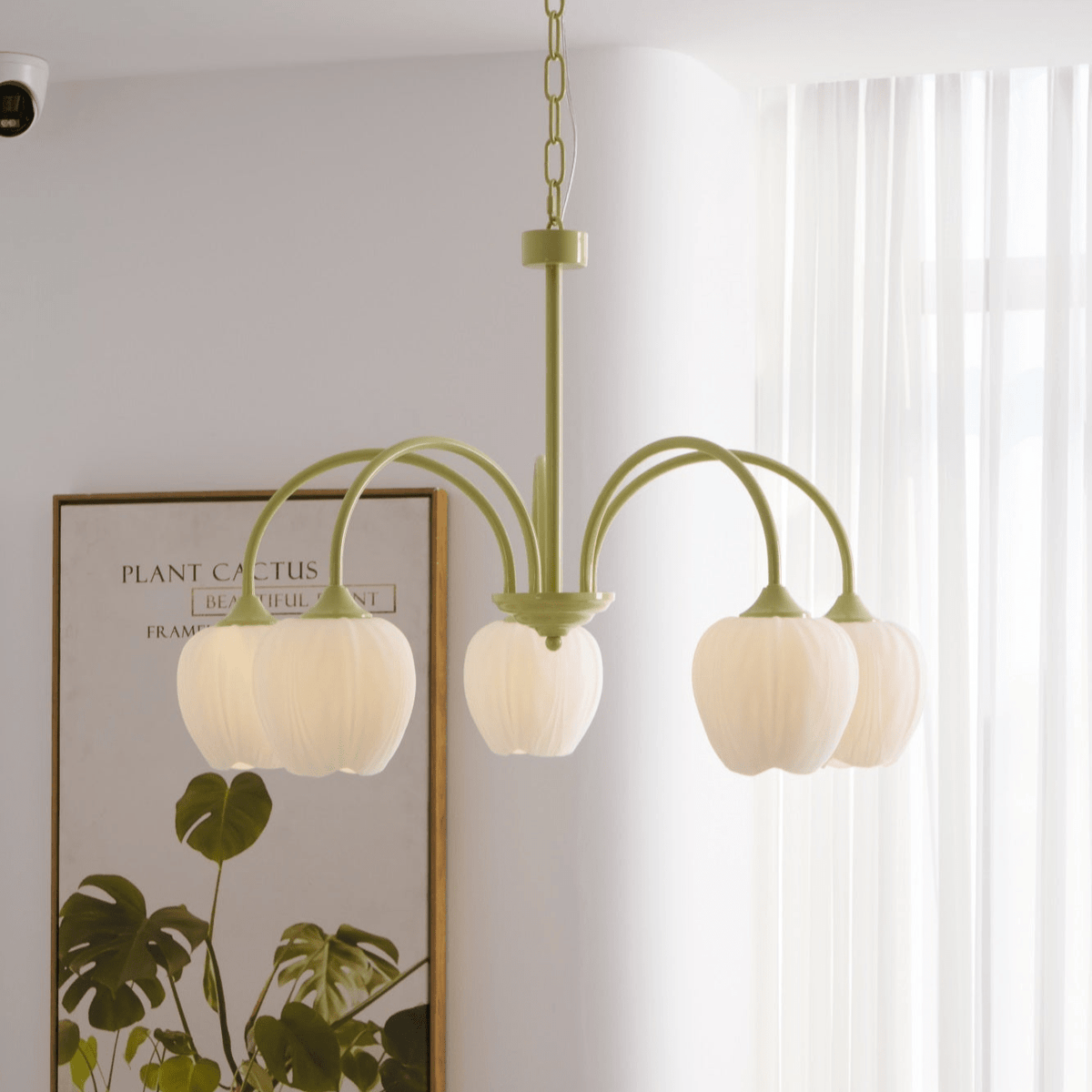 Tulip Matcha Chandelier