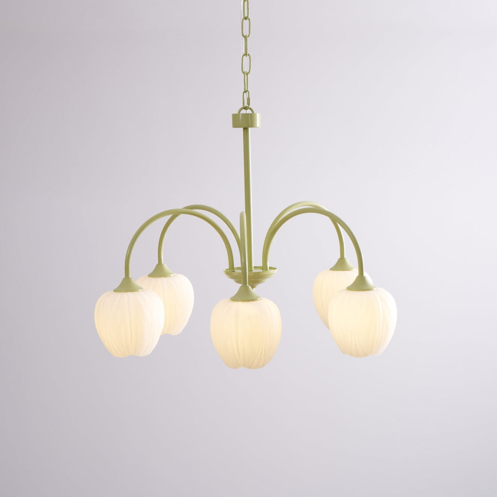 Tulip Matcha Chandelier
