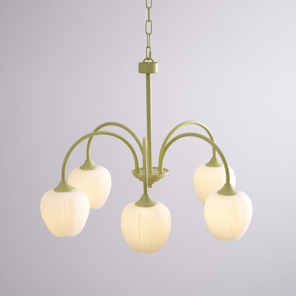 Tulip Matcha Chandelier