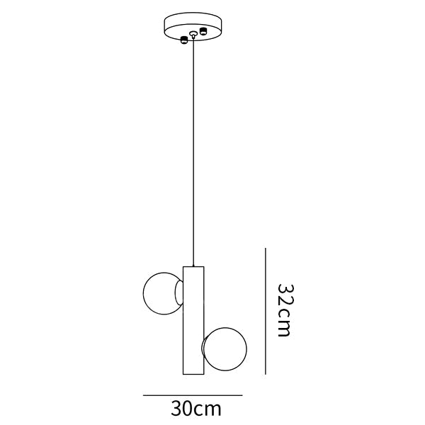 Tupelo Double Pendant Lamp