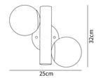 Tupelo Double Sconce