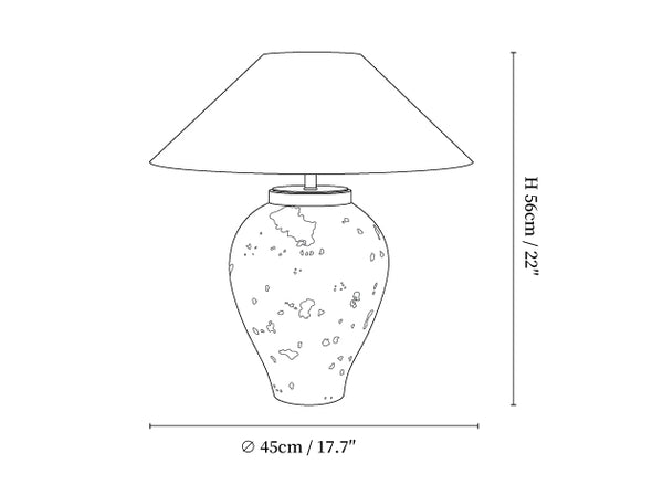 Tuscan Stone Table Lamp