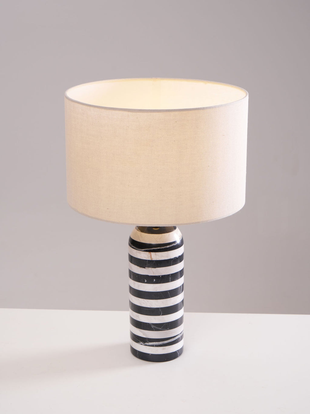 Tuxedo Marble Table Lamp