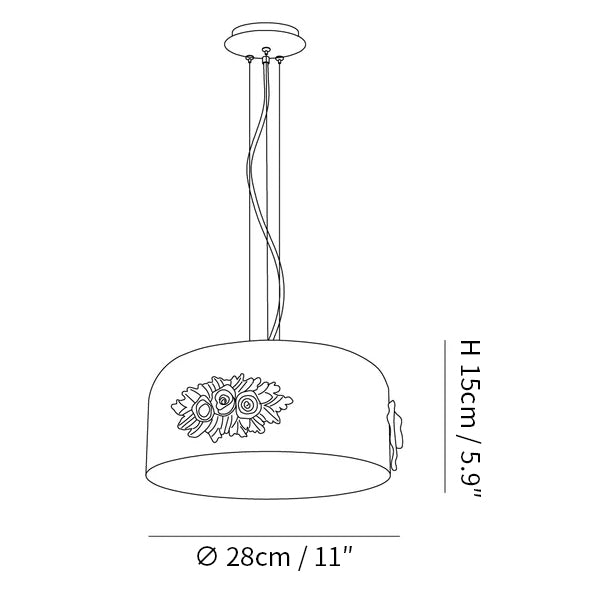 Tuzzi Pendant Light