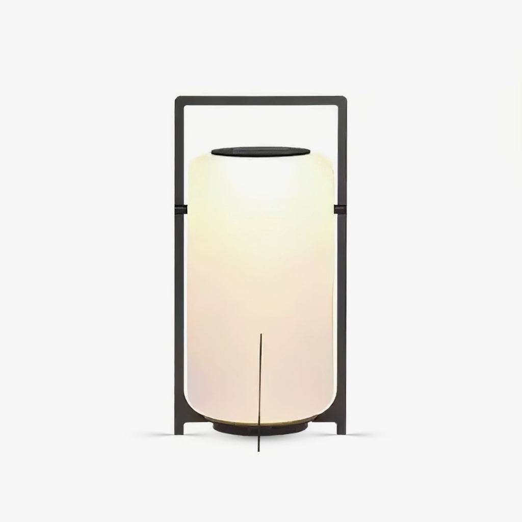 Twilight Lantern Solar Outdoor Table Lamp