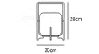 Twilight Lantern Solar Outdoor Table Lamp