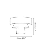 Twine Tiered Rope Pendant Lamp