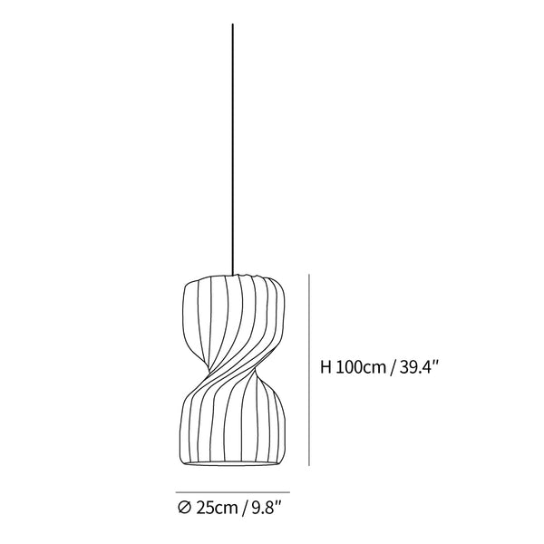 Twist Pendant Lamp