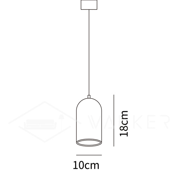 U Concrete Pendant Lamp