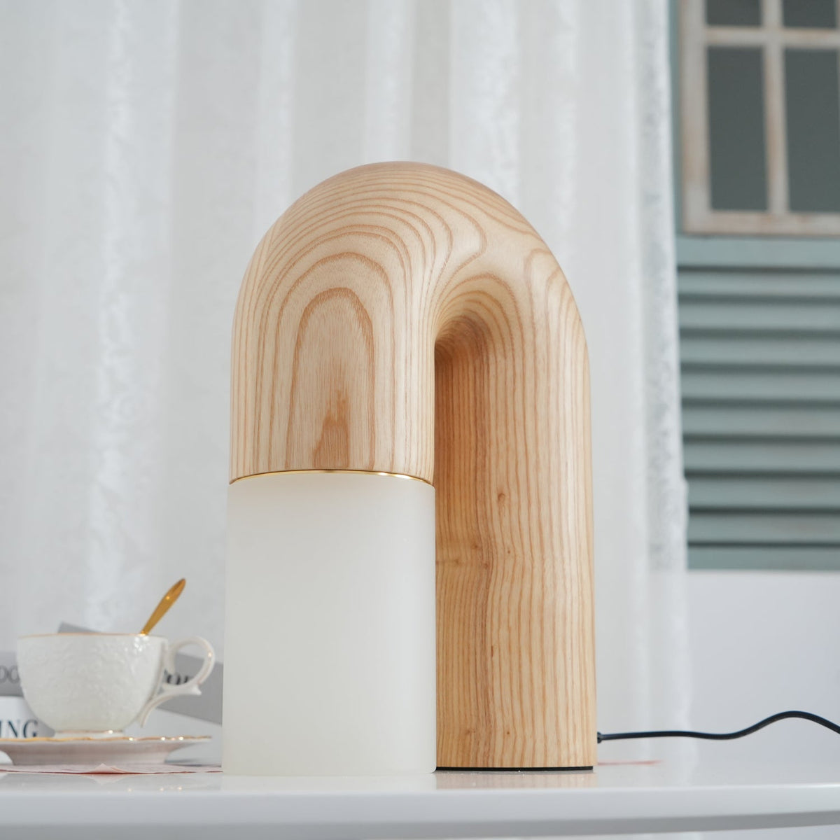 U Shaped Door Table Lamp