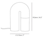 U Shaped Door Table Lamp