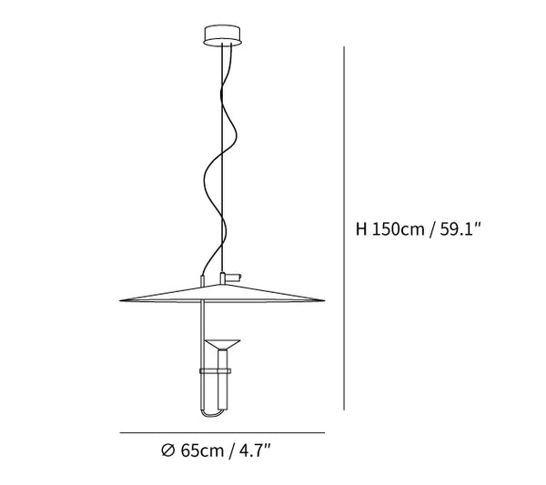 UFO Orbit Pendant Light