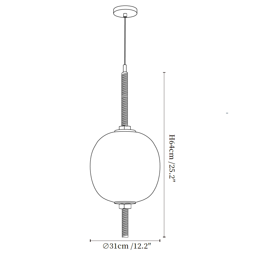 Under Pressure Pendant Light