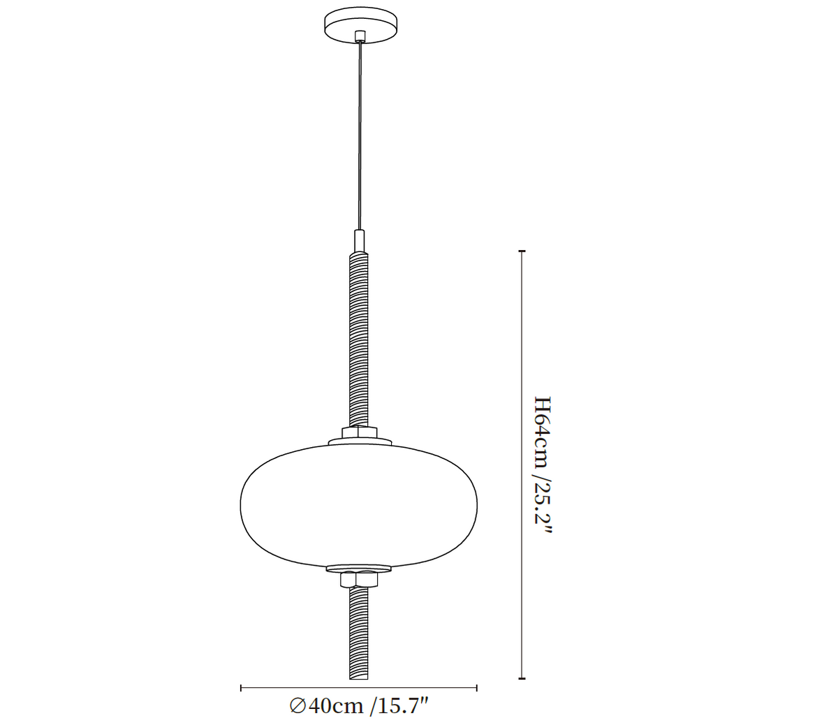 Under Pressure Pendant Light