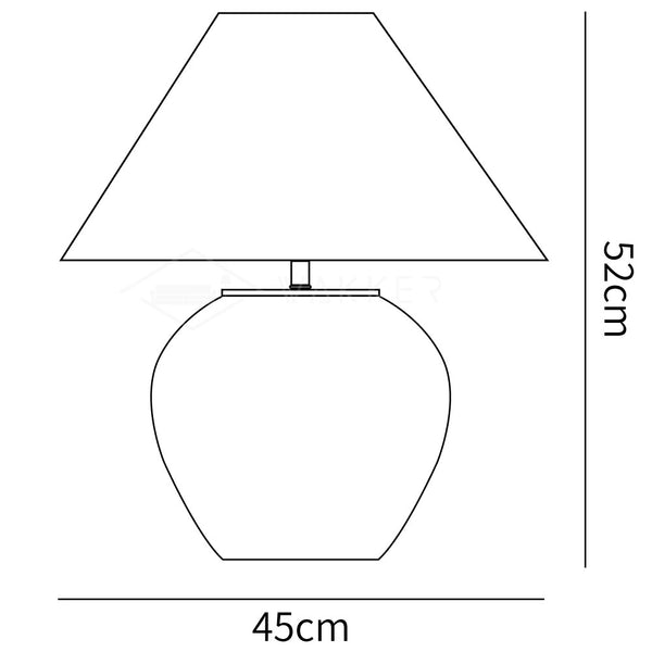Upsala Ekeby Table Lamp