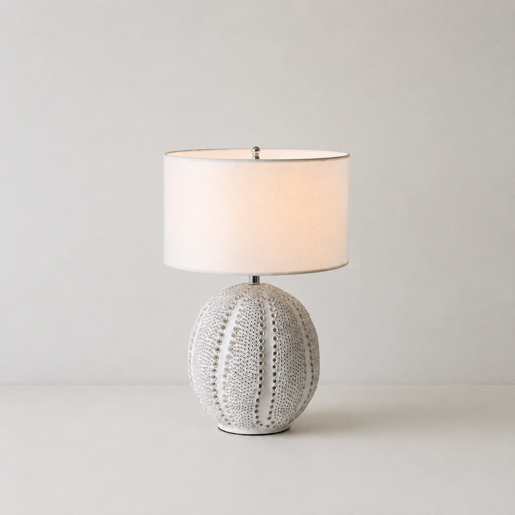 Urchin Textured Ceramic Table Lamp