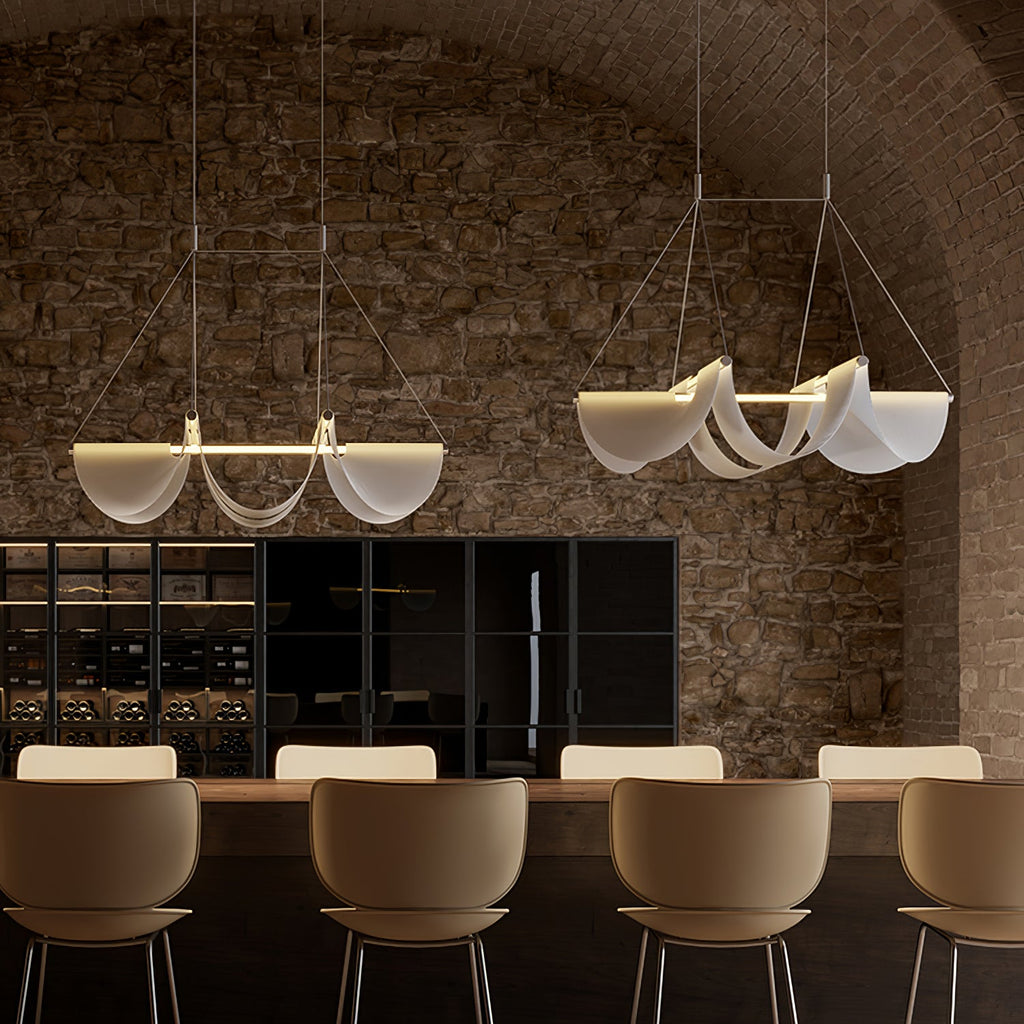 Vaelora Ribbon Pendant Lamp
