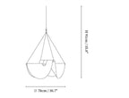 Vaelora Ribbon Pendant Lamp